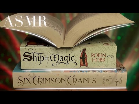 ASMR Tingly & Relaxing Book Triggers | Tapping, Scratching, Tracing, Paper Sounds, Chatty Whispering