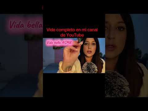 No te pierdas el vídeo completo en mi canal #asmr #relax #asmrsounds