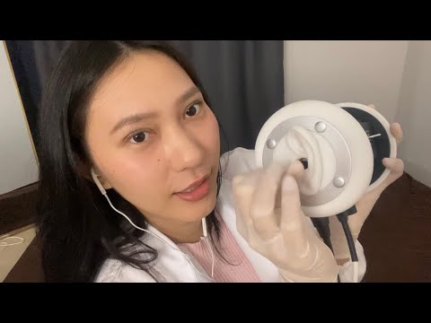 ASMR Latex Gloves&Ear Cleaning - RAINIE ASMR