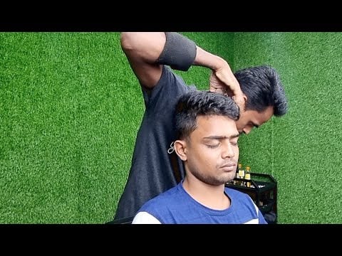 ASMR Heavy Oil deep tissue Massage Live