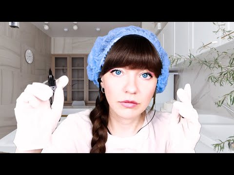 АСМР ОСМОТР У ГРУБОГО ВРАЧА | ASMR INSPECTION BY A COUGH DOCTOR