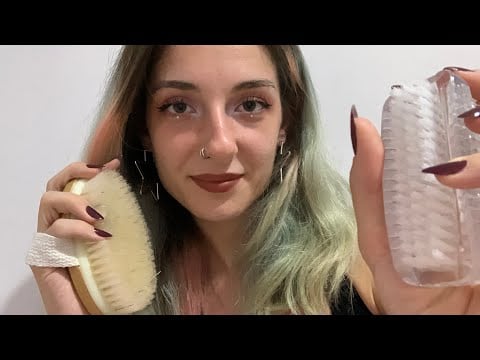 ASMR Brushing You - Real Camera Touching - No Talking - Visual & LoFi 🖌️#asmr