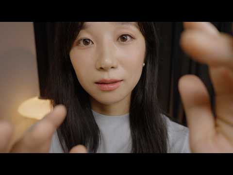 ASMR Slow & Sleepy Face Touching🥱💤