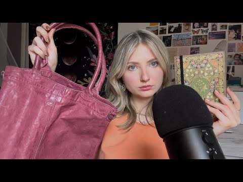 ASMR| whats in my bag??? | light whispers