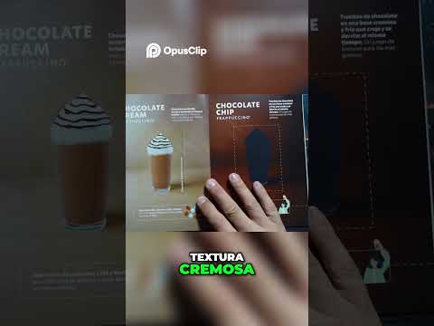 Frappuccino de Chocolate  El Clásico Refrescante y Cremoso