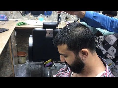 ASMR TINGLE THERAPY MASSAGE | Head & Neck Amazing Massage | 💈💆🏻‍♂️