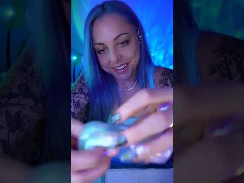 Mermaid/Ocean themed @pilotslimeshop 😱🩵 #asmr #slimeasmr #slime