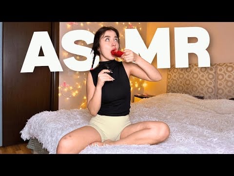 MUKBANG ASMR by Nancy | Crispy Cucumber Melts In my Mouth | Crazy Triggers Close Up
