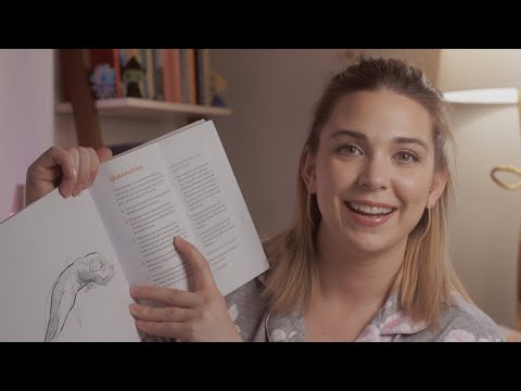 ASMR Soft Spoken📕 Page Turning, Whispers to Relax 😅🧘🏼‍♀️Yin Yoga Book