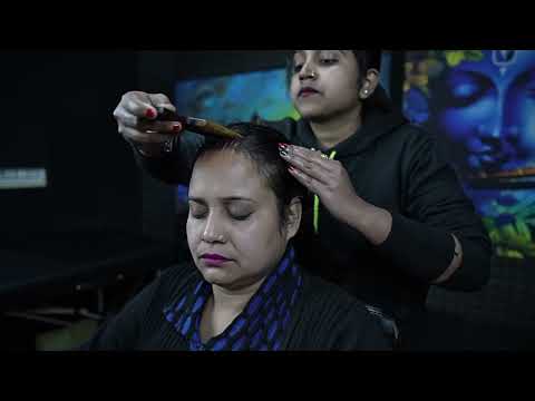 Female Head Scratching ASMR With Comb | Sculp Head Massage With Comb | Oil Head Massage For Female