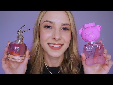 ASMR - Minha coleção de perfumes atualizada ✨ + de 30 frascos!