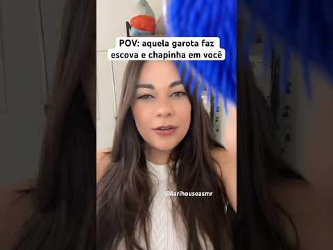 POV: aquela garota faz escova e chapinha em você #humor #shorts