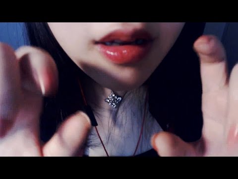 English ASMR 티클티클 슬립슬립 단어반복 Tickle Tickle & Sleep Ear to Ear Trigger words Finger movement 1Hour