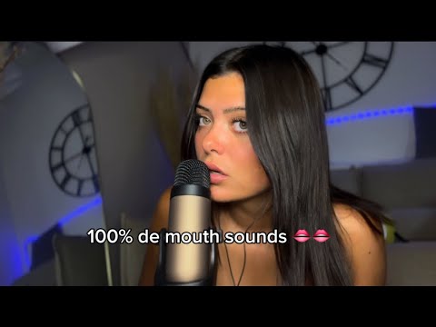 ASMR🌙mouth sounds😍👄#asmr