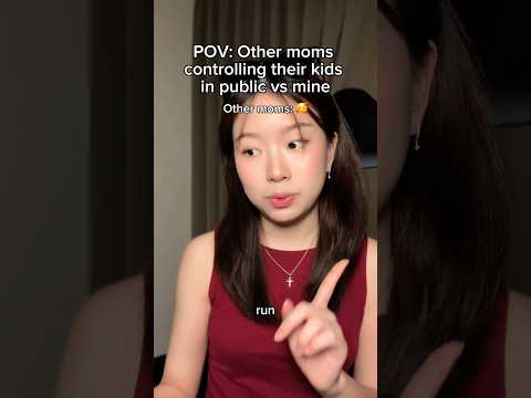 other moms controlling their kids vs mine #asmr