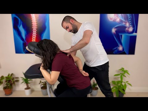 Asmr Massage Tahir - Hair Combing,Cupping,Neck,Head
