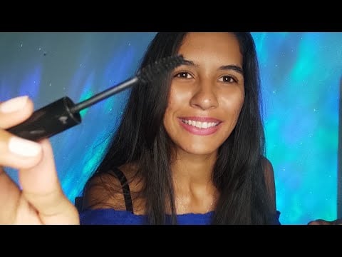ASMR AMIGA TE MAQUIANDO PRA SAIR COM O BOY PORÉM VOCÊ ESTÁ ATRASADA / fast