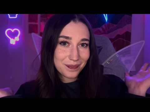 Tingly ASMR Whispers & Visual Triggers For Sleep | live #501