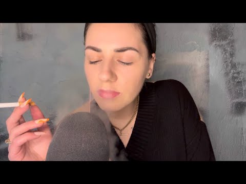 ASMR | Cigarette Smoking, Whispering Rambles & Life Updates (Shoutout to Jay 💖)