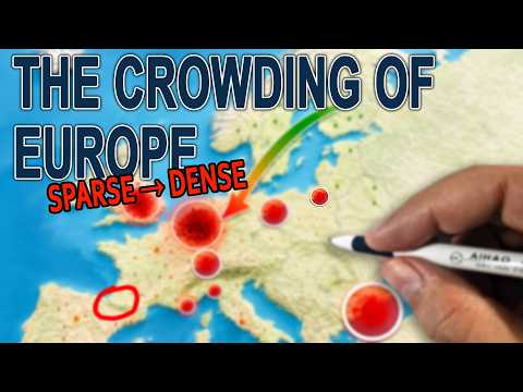How Crowded Is Europe? Every Country Ranked | ASMR