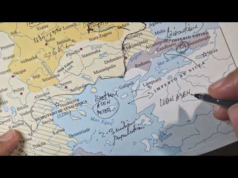 ASMR: Medieval BULGARIAN Empire  - Stats & Quirky Facts! | ASMR History & Map Tracing