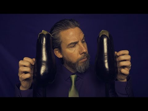 Binaural Eggplant Microphones ASMR