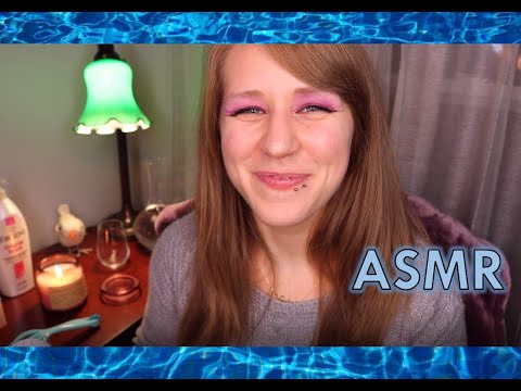 ASMR - Foot pampering spa * massage, lotion, roller, water bath