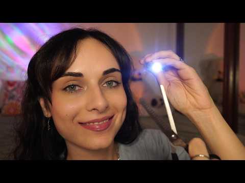 ASMR Removing Your Negative Energy ✂️ (hand sounds, scissors, light triggers)