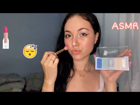 ASMR - A MAQUIAGEM QUE EU FAÇO PARA GRAVAR VÍDEOS!!! 