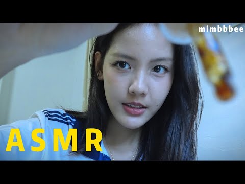 ASMR Thai ดูแลผิวหน้าให้คุณ💆‍♀️✨ | Gentle Facial Care Routine Roleplay | Mimbbbee