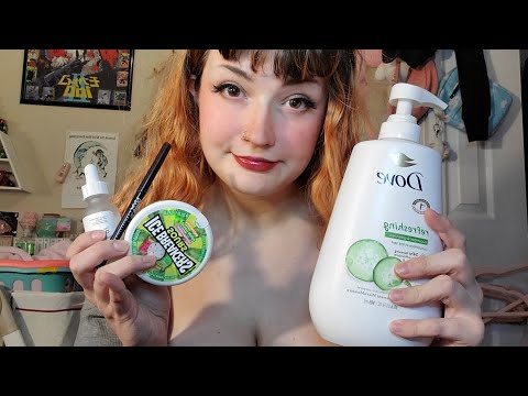 ASMR Empties! Natural Nail Tapping on Products