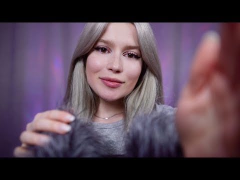 ASMR The Coziest Hugs Ever 💞 No talking, echo mouth sounds, breathing, fluffy ears rubbing 