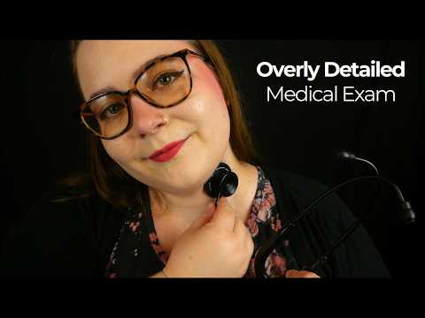 Overly Detailed Medical Exam (Medical Test Demonstrations, Full Body Exam) 🩺 ASMR Roleplay