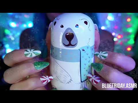 Christmas ASMR🩵 (No Music)