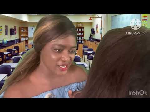ASMR ✨Toxic Mean Girl In Back of Class Plays In Your Hair (Unsolicited Advice ) #hairplay