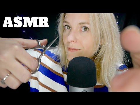ASMR FR ✂️ J'enlève tes ondes négatives ( plucking, tweezing )