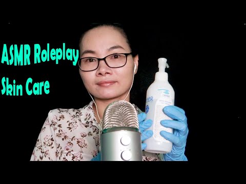 ASMR Tẩy trang, chăm sóc da |Roleplay makeup remover and skin care