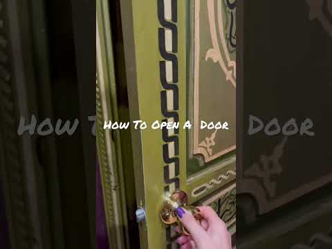 How To Open A Door