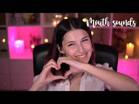 ASMR NO TALKING | Mouth sounds con eco y visuales SUPER relajantes | Headrec