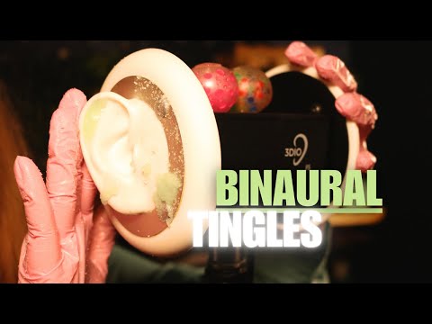 ASMR For INTENSE Tingles - Binaural Ear Spa For Relaxation & Sleep