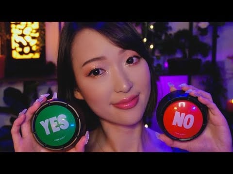 ASMR 🌙 15 triggers trouvés chez moi | YES OR NO ? 🟢🔴