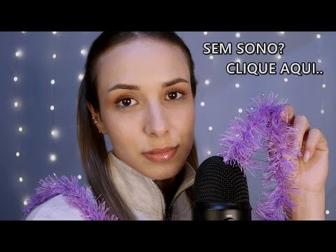 ASMR - CÓCEGAS NO SEU CÉREBRO 🧠 (relaxe profundamente)