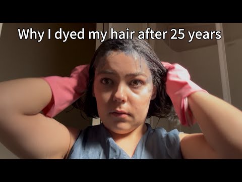 I C H A N G E D MY HAIR FOR LIKE THE FIRST time ever