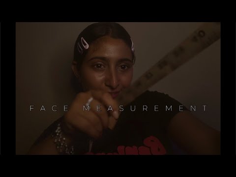 Quick face measurements ft. Punjabi (roleplay)| ASMR 