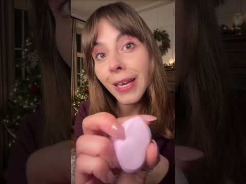 ASMR POV: That one family member doing your makeup at Christmas 🎄 #asmrvideos #asmrshorts #asmr
