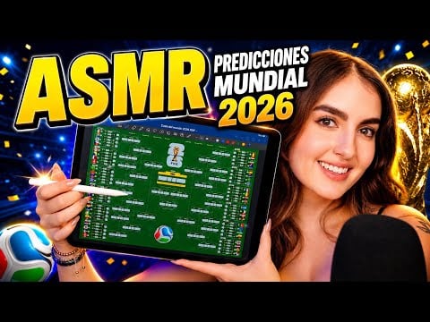 ASMR PREDICCIONES MUNDIAL 2026 FIFA 