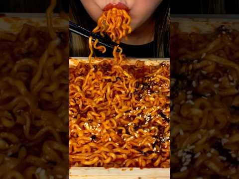2x Spicy Noodles #asmr #food #tastybites #koreanfood