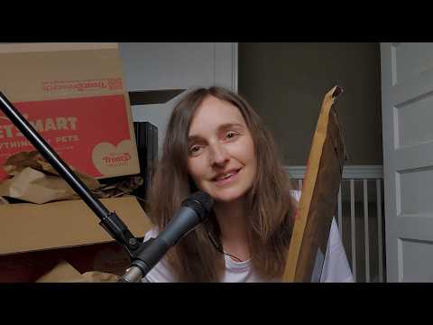 ASMR Lo-Fi Unboxing Crinkles ~ Whispered & soft Spoken