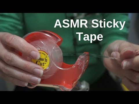 |ASMR|duct tape asmr|asmr tape|sticky sounds|satisfying and relaxing sounds