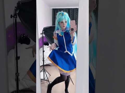 Aqua KonoSuba💙 #cosplay #anime #cosplayer #konosuba #aquacosplay